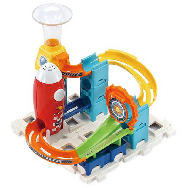 VTech knikkerbaan Marble Rush Rocket 59 x 44 cm blauw 90-delig