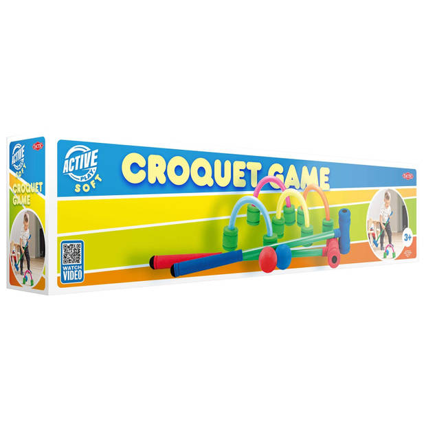 TACTIC croquetspel junior 64 x 8,8 cm foam 9-delig