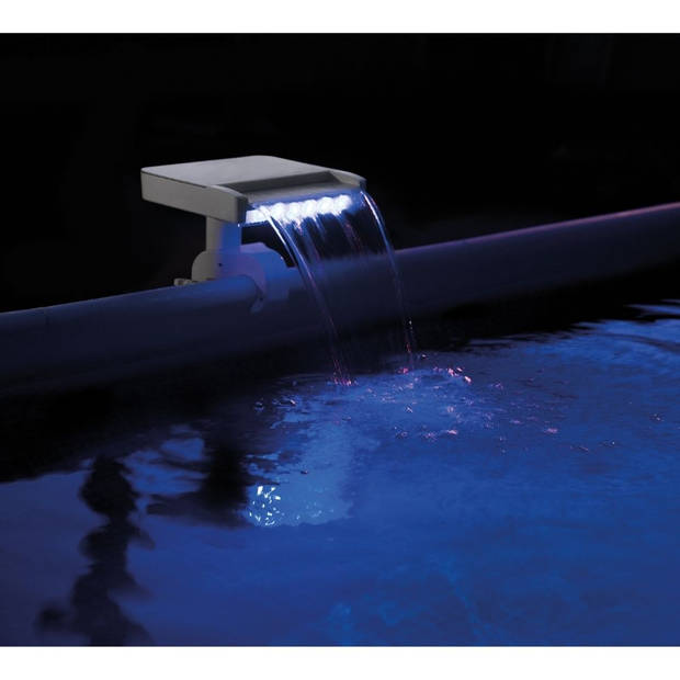 Intex - Waterval & Zandfilterpomp 7900 L/u & WAYS Scrubborstel