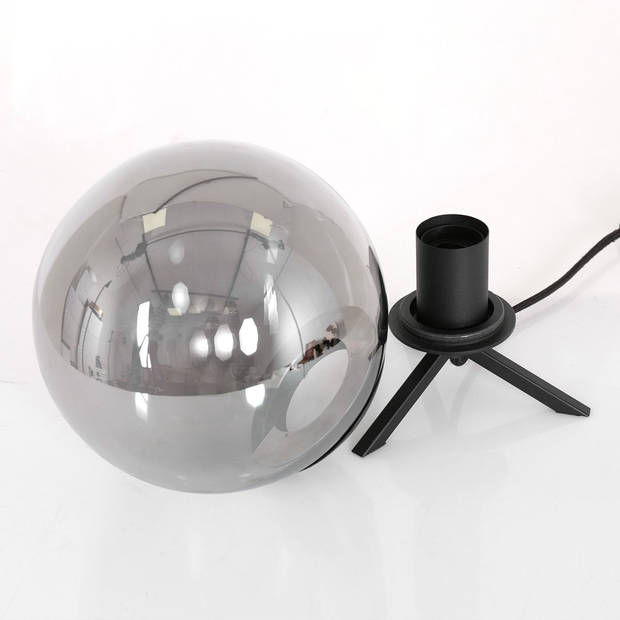 Anne Light & home Tafellamp bollique Ø 20 cm 3323 zwart