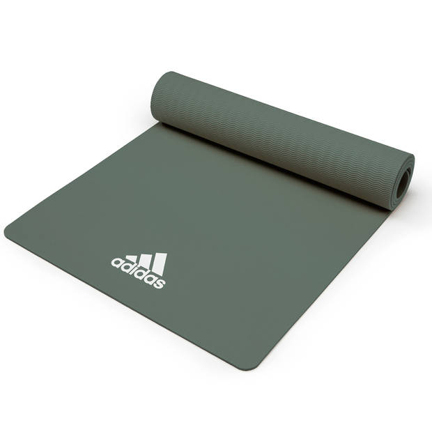 Adidas yoga mat 8mm raw green