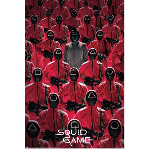 Poster Squid Game Crowd 61x91,5cm