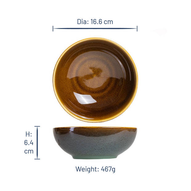 Jay Hill Poké Bowl Kom Madeira ø 16 cm / 700 ml