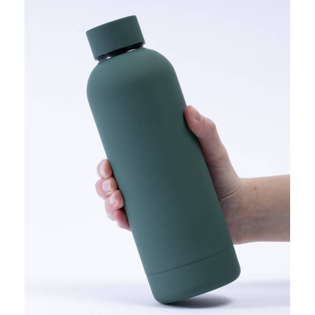 Sareva Thermosfles / Waterfles - Groen - 500 ml