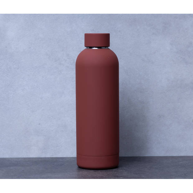 Sareva Thermosfles / Waterfles - Rood - 500 ml