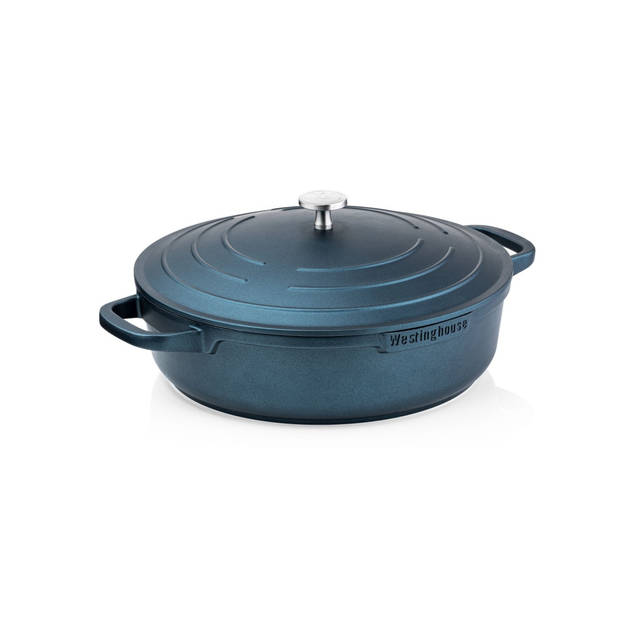 Westinghouse Hapjespan Performance Bravery Blue - ø 32 cm / 5.8 liter - standaard anti-aanbaklaag