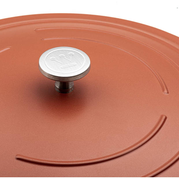 Westinghouse Braadpan Performance - Rebel Red - ø 24 cm / 4.5 liter