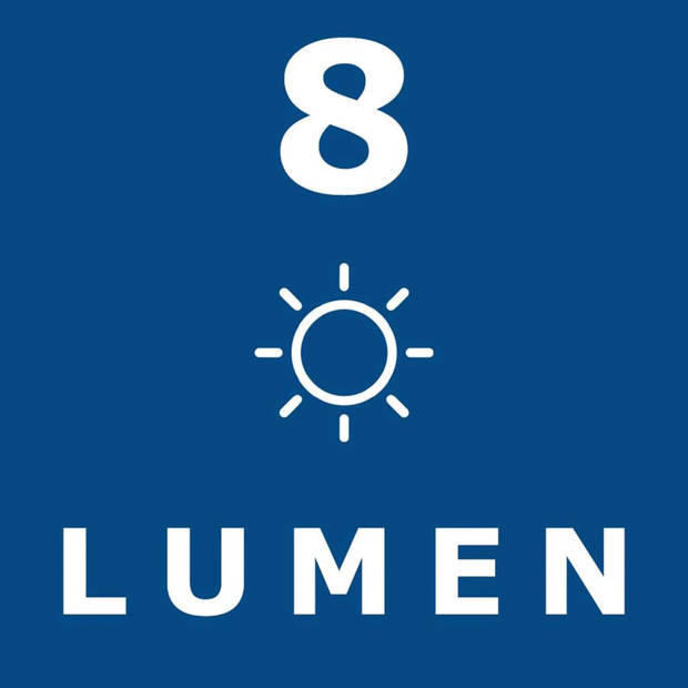 Luxform Damascus - Tuinlamp - oplaadbare USB LED lamp - Oudblauw