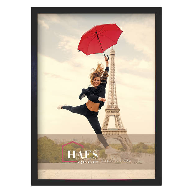 HAES DECO - Houten fotolijst Paris zwart 50x70 - SP001501