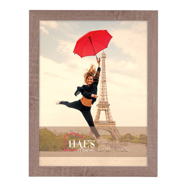 HAES DECO - Houten fotolijst Paris bruin 30x40 - SP001315