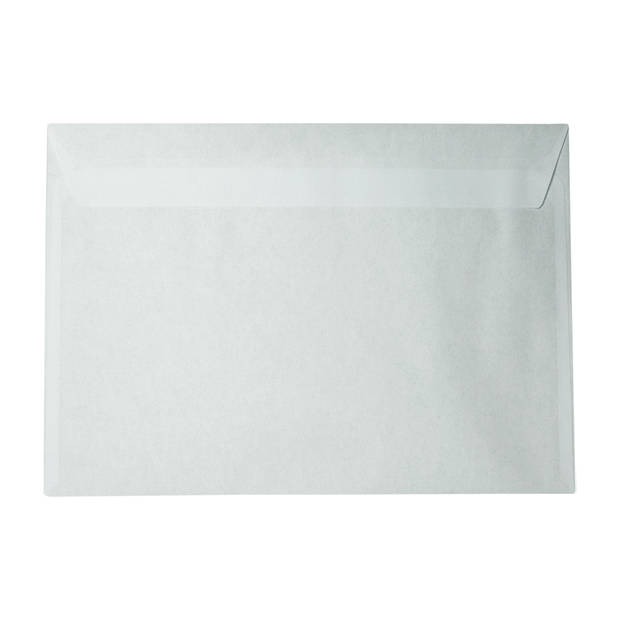 DULA - C5 Enveloppen A5 formaat wit - Met venster rechts - 229 x 162 mm - 25 stuks - Zelfklevend met plakstrip - 80 Gram
