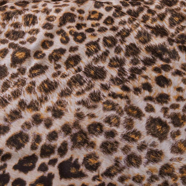 At Home by Beddinghouse dekbedovertrek Animal Twist - Naturel - 2-Persoons 200x200/220 cm