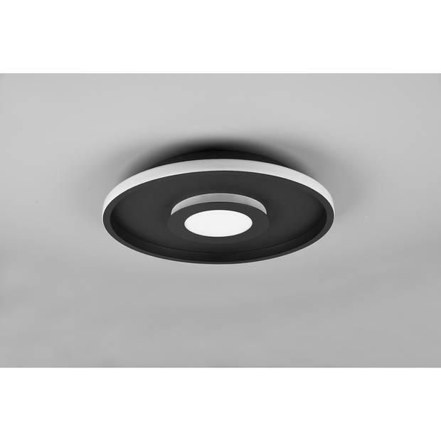 LED Plafondlamp - Badkamerlamp - Trion Asmaya - Opbouw Rond 35W - Spatwaterdicht IP44 - Dimbaar - Warm Wit 3000K - Mat