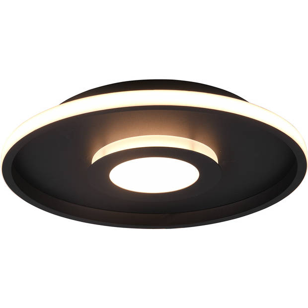 LED Plafondlamp - Badkamerlamp - Trion Asmaya - Opbouw Rond 35W - Spatwaterdicht IP44 - Dimbaar - Warm Wit 3000K - Mat