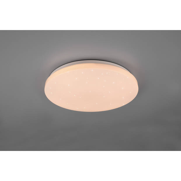 LED Plafondlamp - Plafondverlichting - Trion Kalina - 18W - RGBW - Dimbaar - Aanpasbare Kleur - Afstandsbediening -