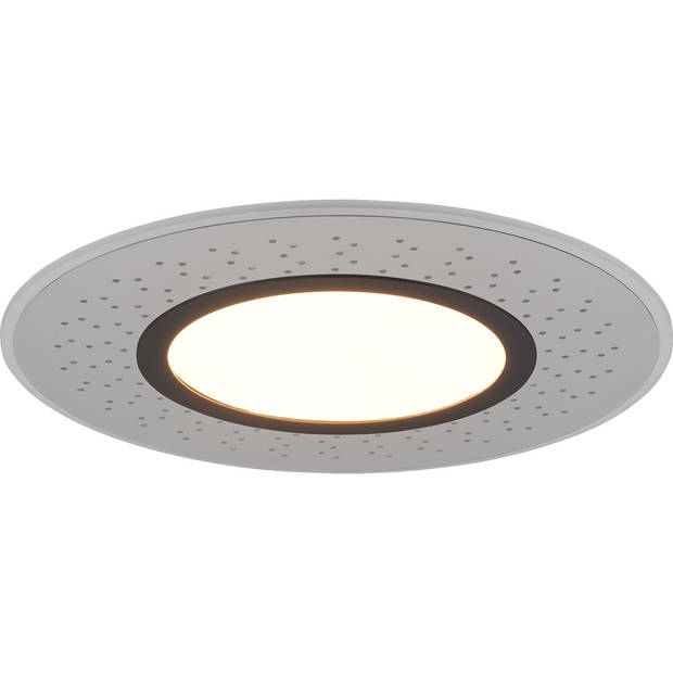 LED Plafondlamp - Plafondverlichting - Trion Virsa - 44W - Aanpasbare Kleur - Dimbaar - Afstandsbediening - Rond - Mat