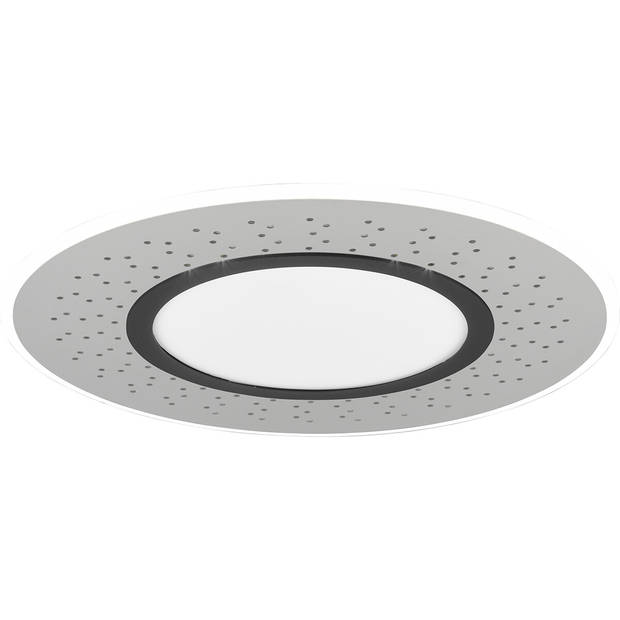 LED Plafondlamp - Plafondverlichting - Trion Virsa - 44W - Aanpasbare Kleur - Dimbaar - Afstandsbediening - Rond - Mat