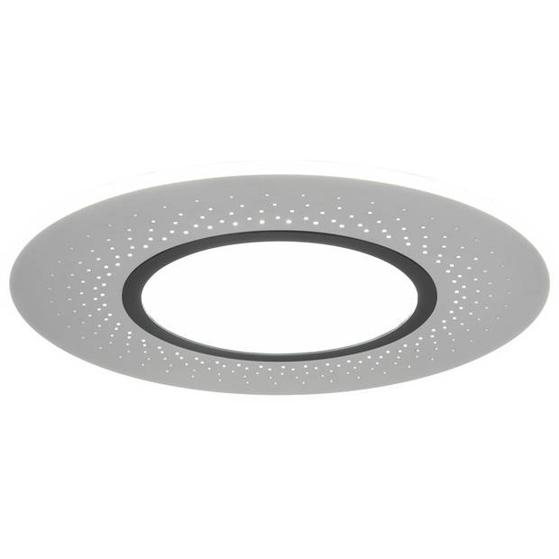LED Plafondlamp - Plafondverlichting - Trion Virsa - 70W - Aanpasbare Kleur - Dimbaar - Afstandsbediening - Rond - Mat