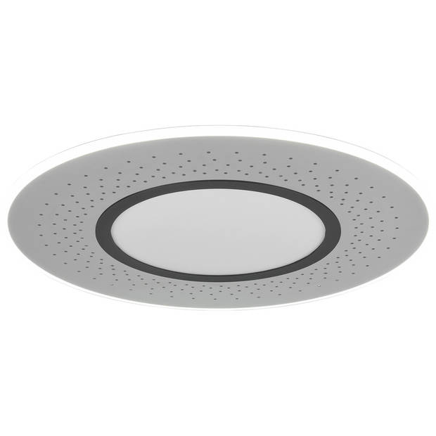 LED Plafondlamp - Plafondverlichting - Trion Virsa - 70W - Aanpasbare Kleur - Dimbaar - Afstandsbediening - Rond - Mat