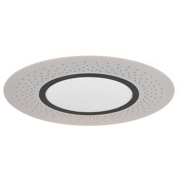 LED Plafondlamp - Plafondverlichting - Trion Virsa - 70W - Aanpasbare Kleur - Dimbaar - Afstandsbediening - Rond - Mat