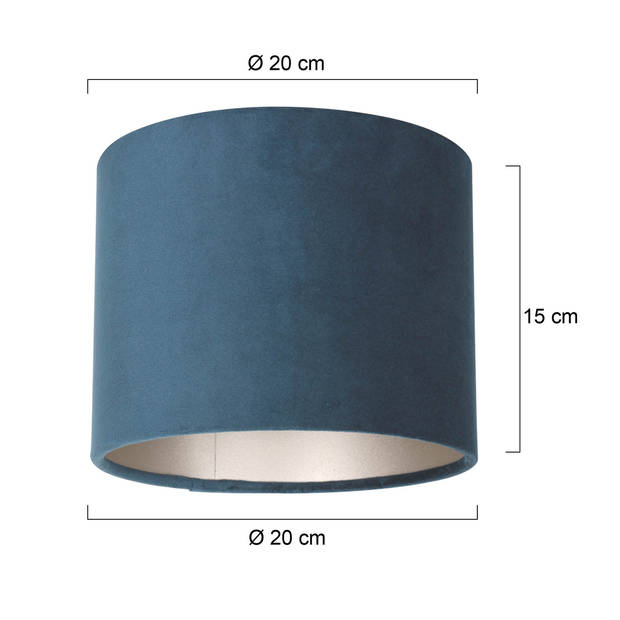 Steinhauer lampenkap Lampenkappen - blauw - - K3084ZS