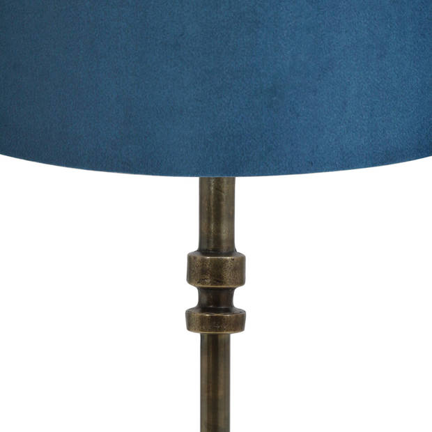 Light & Living Howell Tafellamp Blauw