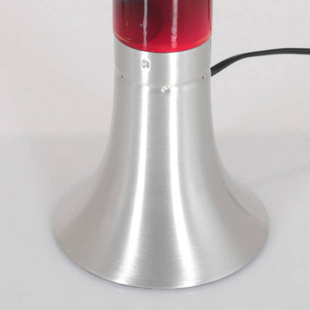 Mexlite Volcan Lavalamp Staal