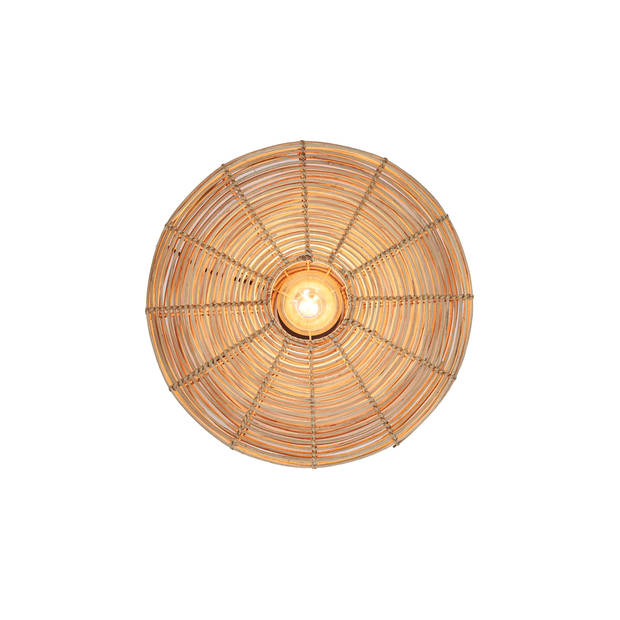 Light and Living wandlamp - bruin - rotan - 1860030