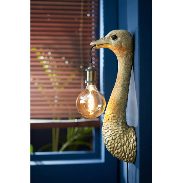 Light and Living wandlamp - goud - kunststof - 3123184