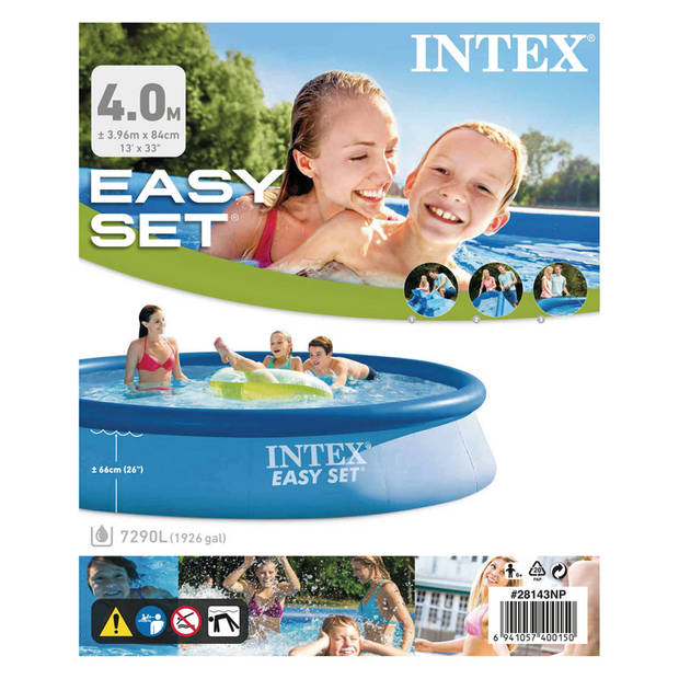 Intex Zwembad Easy Set 396x84 cm - Met accessoires