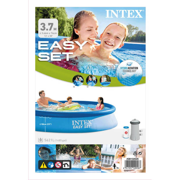 Intex Zwembad Easy Set - Zwembad Bundel - 366x76 cm