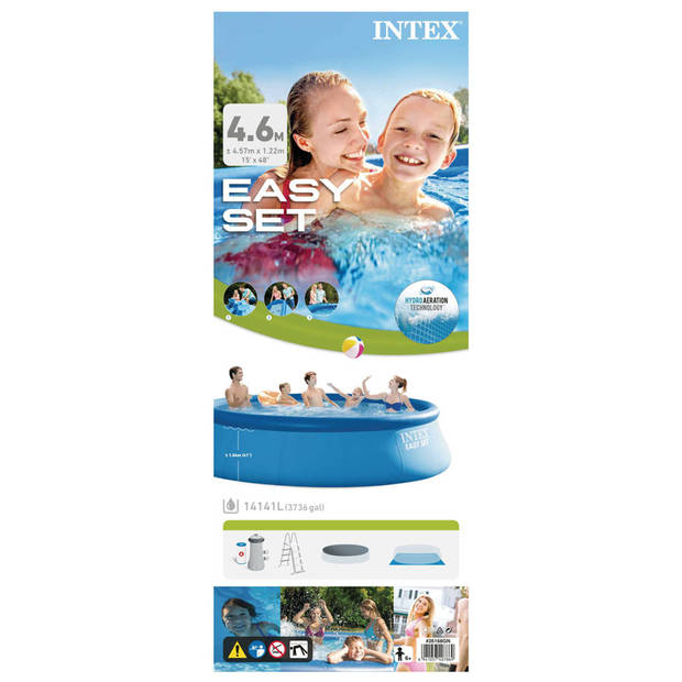 Intex Zwembad Easy Set - Inclusief accessoires - 457x122 cm