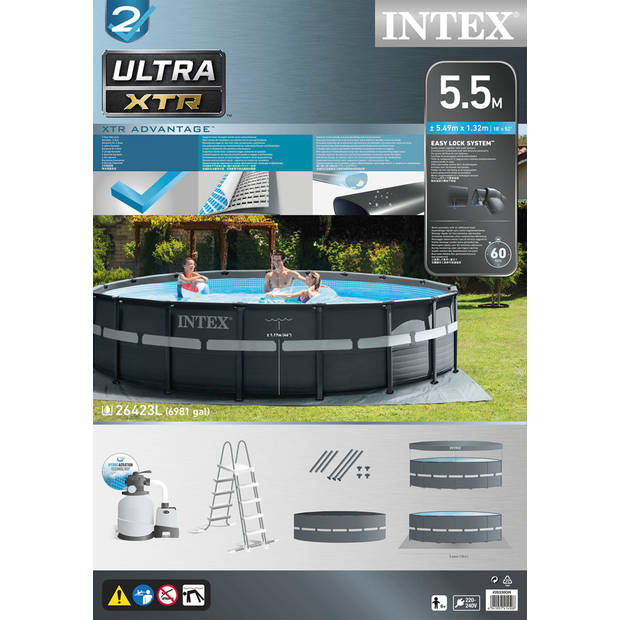 Intex Zwembad Ultra XTR Frame - Zwembad Deal - 549x132 cm