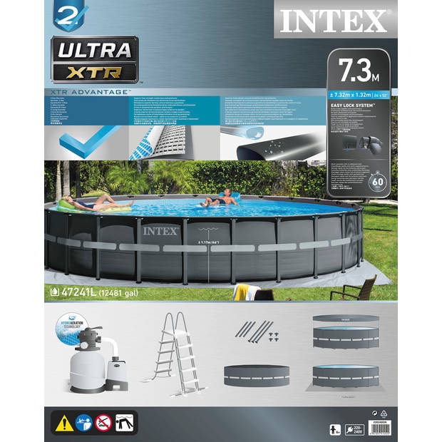 Intex Zwembad Ultra XTR Frame - Zwembad Deal - 732x132 cm