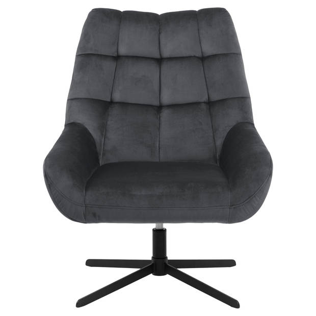 Pralar fauteuil grijs.