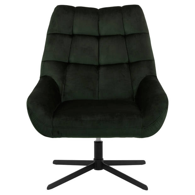 Pralar fauteuil groen.