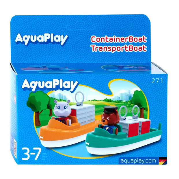 AquaPlay 271 - Container- & Transportboot - Waterbaanaccessoires