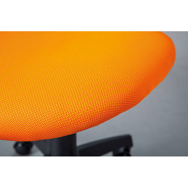 Jessi kantoorstoel oranje, groen.