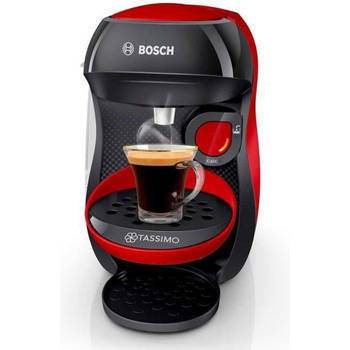 Bosch - Tassimo - T10 Happy - Rood en antraciet koffiemachine voor meerdere dranken
