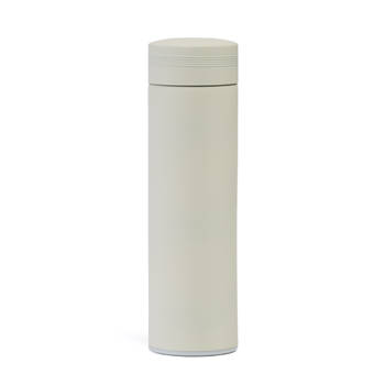 Sareva Thermosfles - met uitneembaar filter - Creme - 500 ml