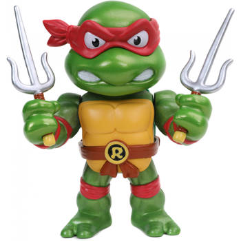 JADA speelfiguur Turtles Raphael 10 cm die-cast groen/rood