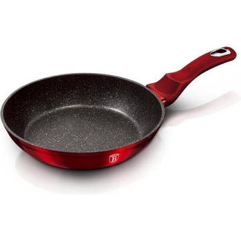 Top Choice - Koekenpan - 24 Cm - Aluminium - Rood