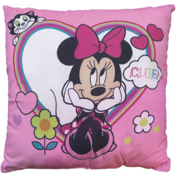 Disney Minnie Mouse Kussen Cute - 40 x 40 cm - Polyester