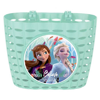 Disney fietsmandje meisjes 20 x 13 x 13 cm mintgroen