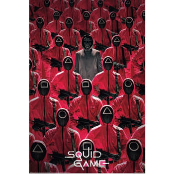 Poster Squid Game Crowd 61x91,5cm