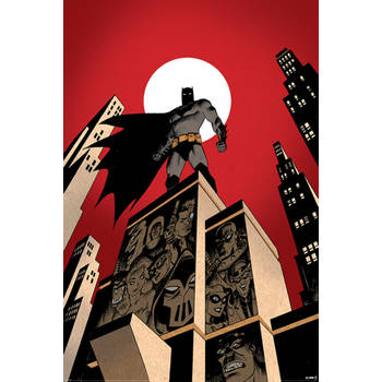 Poster Batman Villain Skyline 61x91,5cm