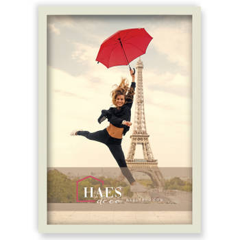 HAES DECO - Houten fotolijst Paris wit 50x70 - SP001503
