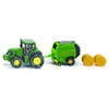 Siku John Deere 7530 tractor met 990 balenpers groen (1665)