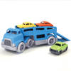 Green Toys autotransporter blauw incl. 3 auto's