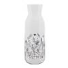 Clayre & Eef Karaf 1000 ml Glas Bloemen Waterkan Transparant Waterkan